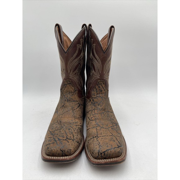 Dan Post Men\'s Elephant Print Western Performance Boots Broad Square Toe 9.5D main image 7